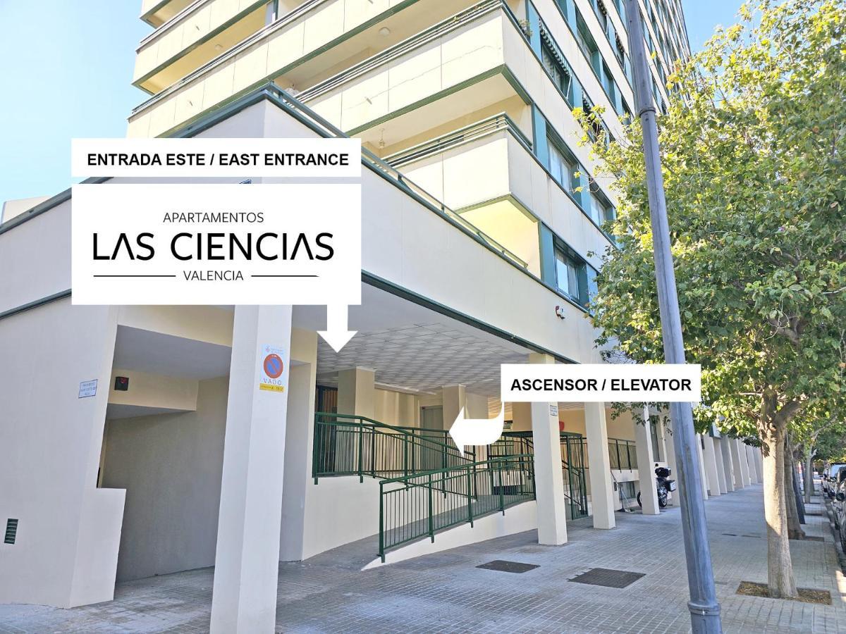 Apartamentos Las Ciencias Studio P Valensiya Dış mekan fotoğraf